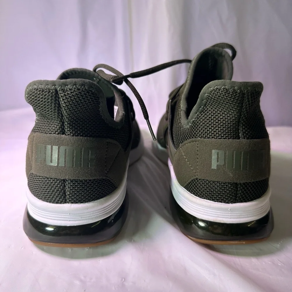 Puma Men's Olive Athletic Shoes